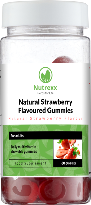 Natural Strawberry Flavoured Gummies