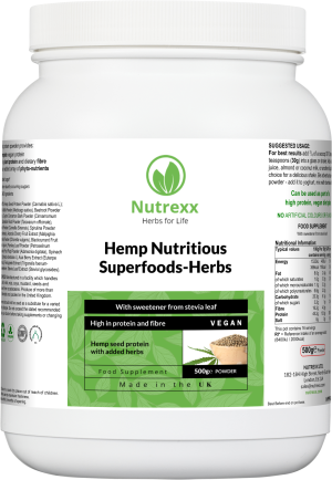 Hemp Nutritious Superfoods-Herbs