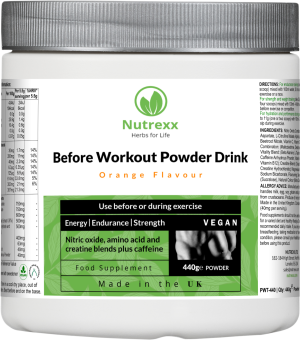 Before Workout Powder Drink